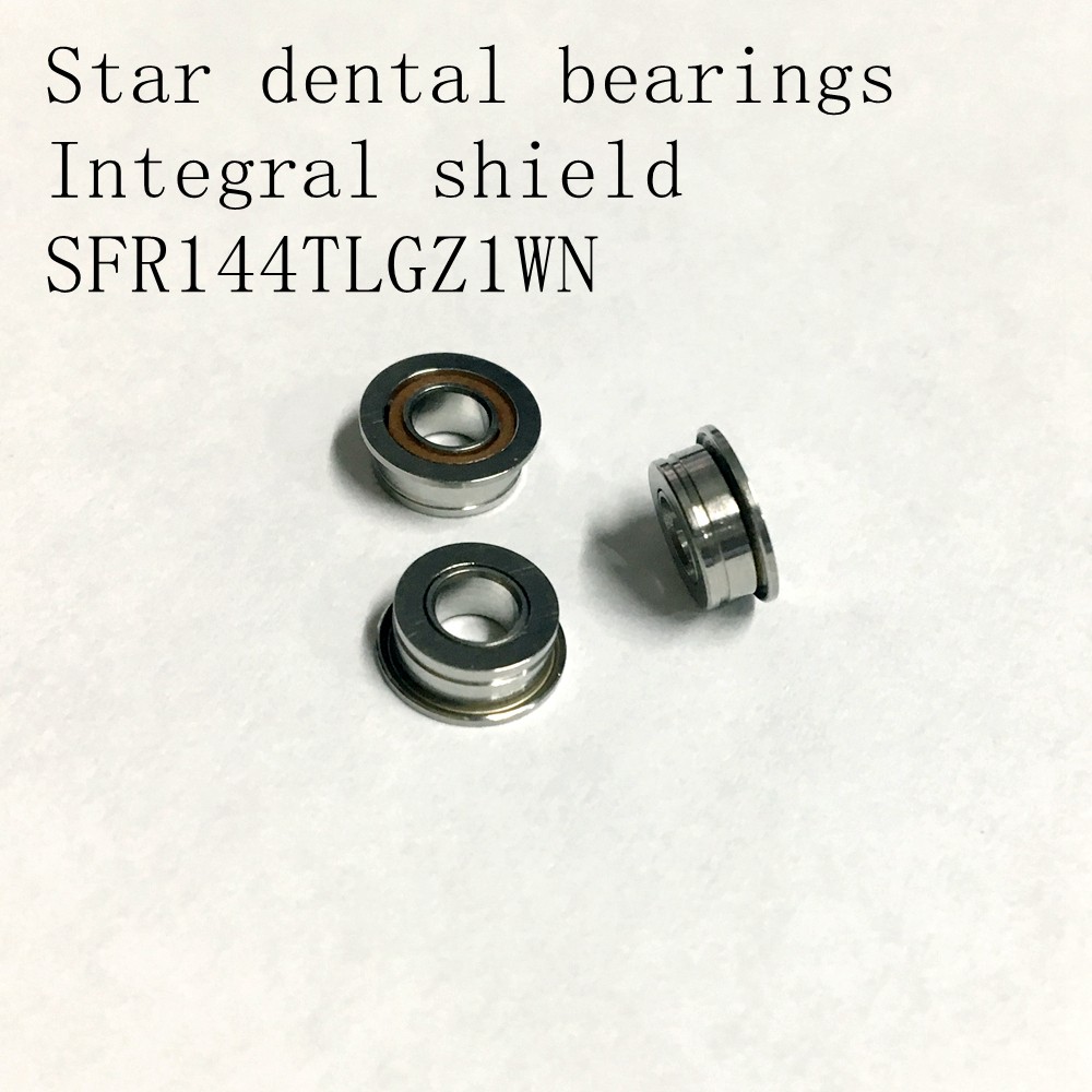 10pcs Star 430 Dental Handpiece Bearings SFR144TLGZ1WN Integral Shield