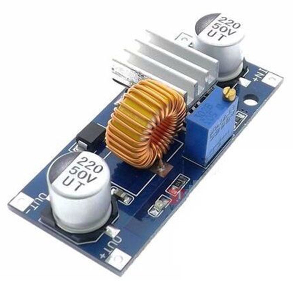 5A XL4015 DC-DC Convert Power Supply Component 75W Adjustable 4-38V Multi Use Durable Accessories Step Down Module