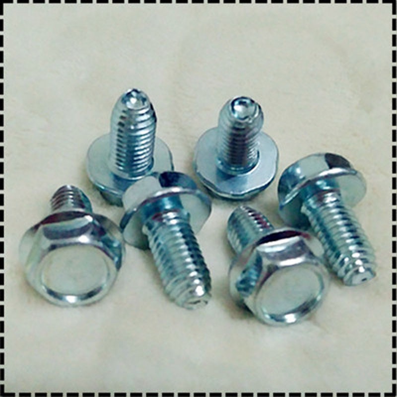 Hex Bolts M6 M8, Triangular Flange With Pads