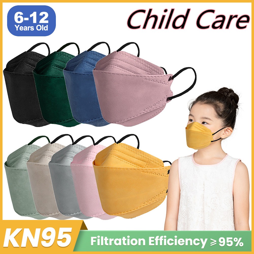 Kids FPP2 Masks Kids FFP2 Mask KN95 Face Mask FFP2 Mascarillas FPP2 Niños Korean Mask Enfant Mascarilla KN95 Infantil