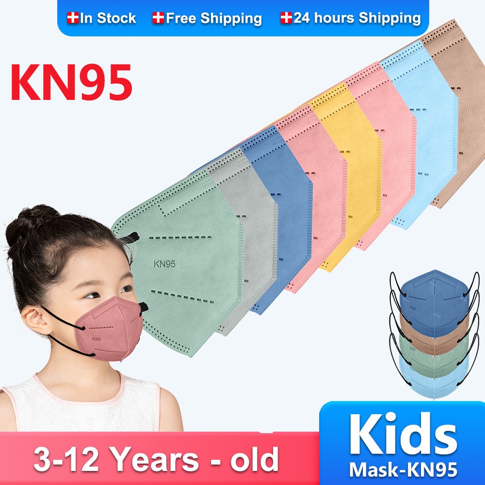 baby masks kids kn95 disposable face mask mascarillas fpp2 ninos homology ad ffp2 children safety dust protection non woven mask