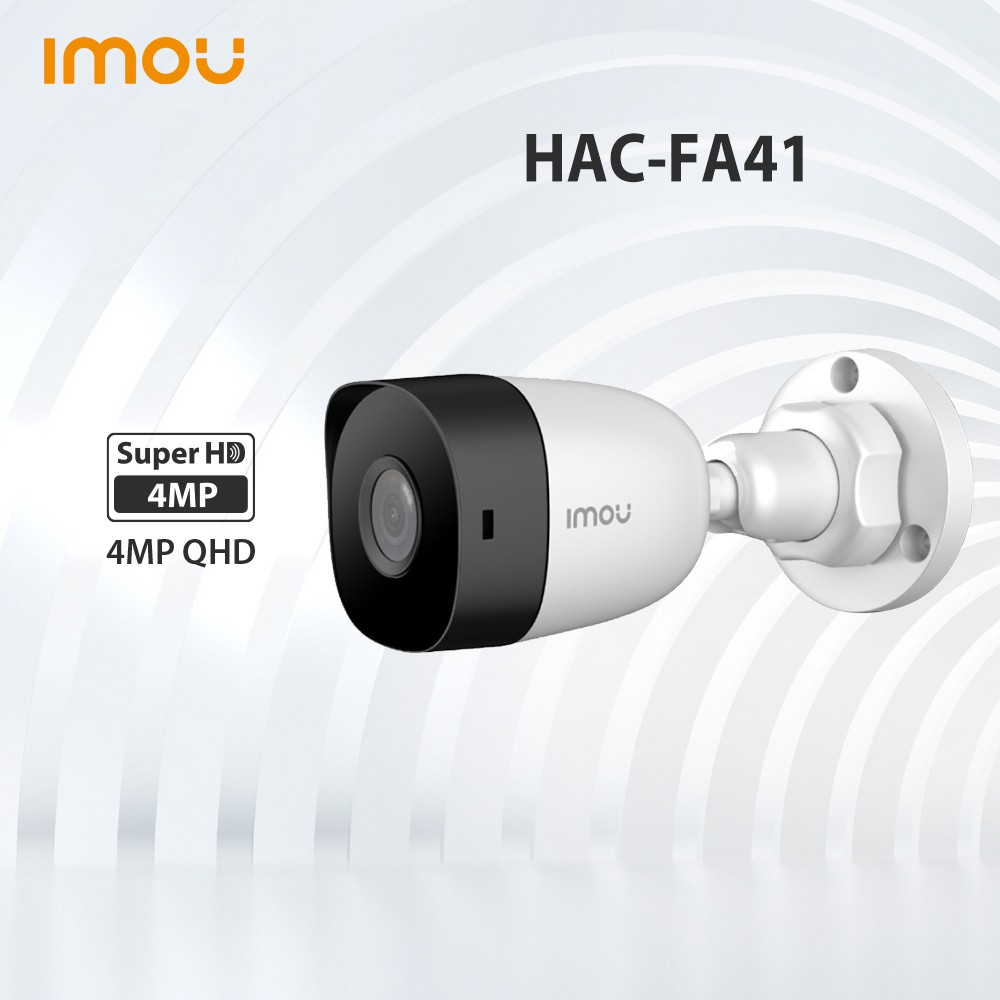 داهوا imou HAC-FA21 HAC-FA41 4MP 1080p HDCVI كاميرا مصغرة مقاوم للماء مراقبة مُسجِّل الفيديو للرؤية الليلية في الهواء الطلق كاميرا