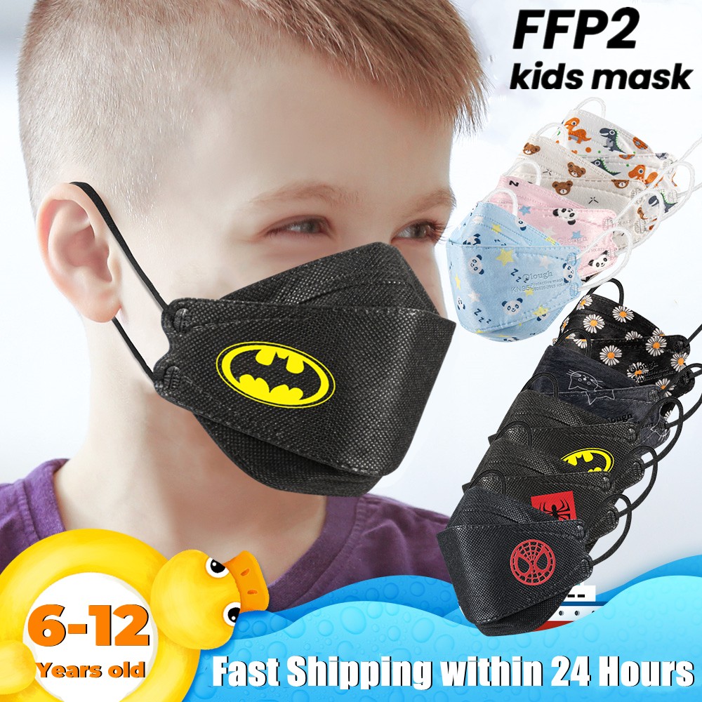 قناع الأطفال FFP2 Mascarillas niñas fpp2 المعتمد من الاتحاد الأوروبي أقنعة الوجه قناع التنفس kn95 قناع الأطفال الأولاد ffp3 ffp2fan niños