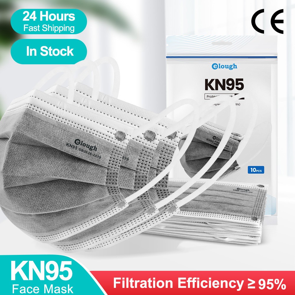 10-200pcs KN95 Masks Mascarilla fpp2 homologada 5 Layers CE Disposable Face Mask Activated KN 95 Mascarillas FPP2 FFP2mask