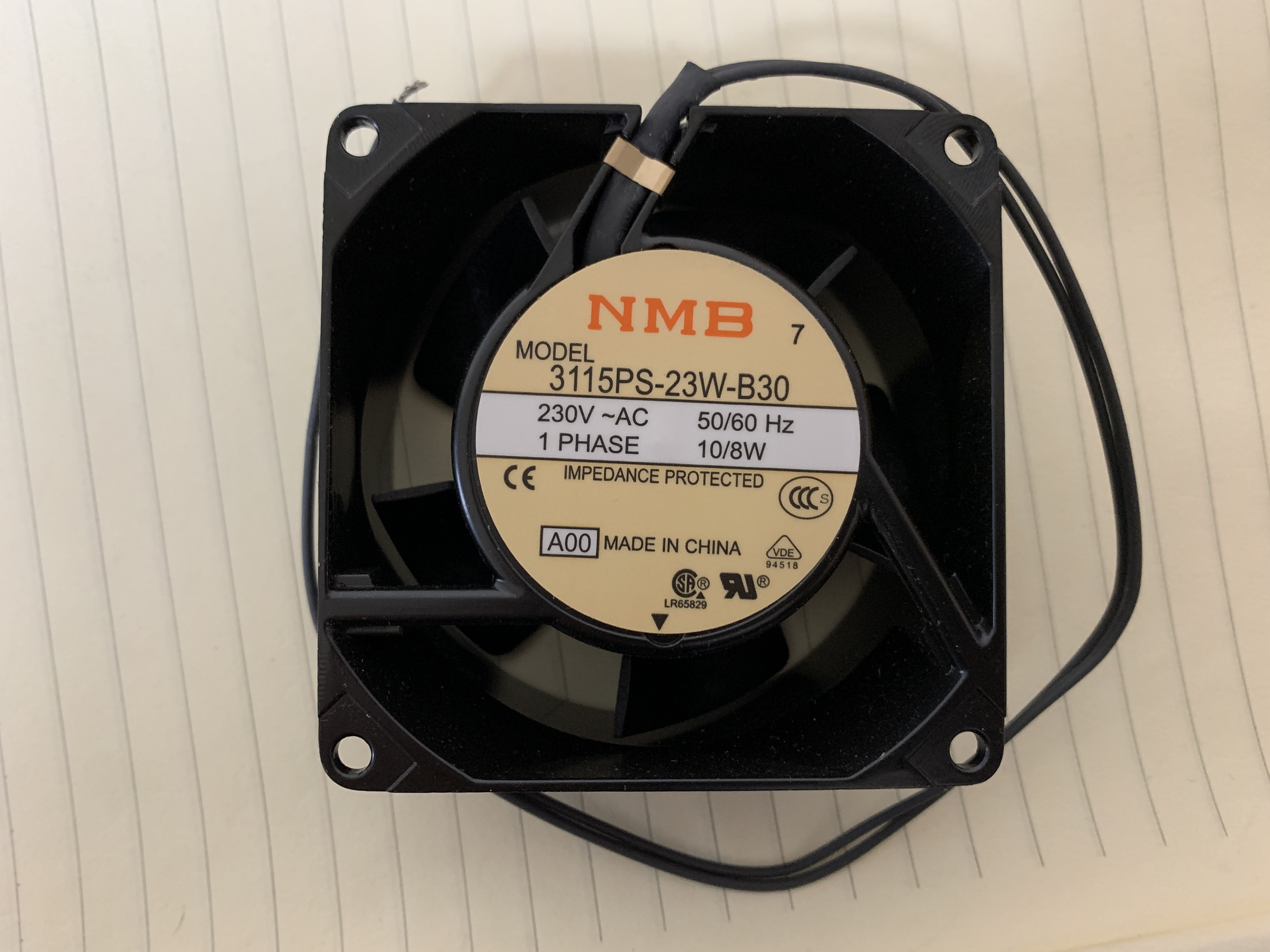 1pc New Fan 3115PS-23W-B30 -A00 3115PS-22W-B30 NMB-MAT 8038 Freeship