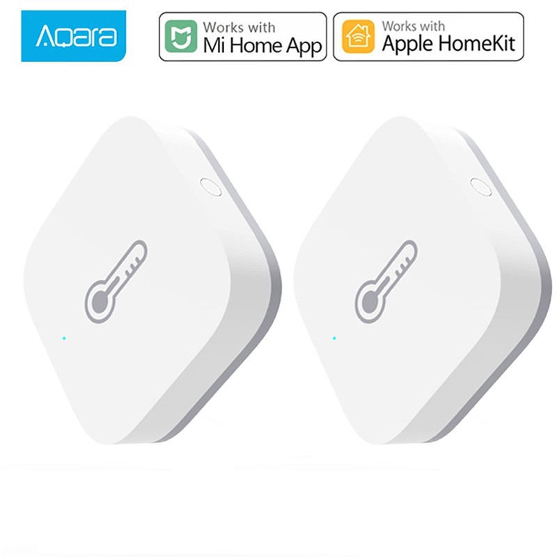 Aqara Zigbee Temperature Humidity Sensor Wireless Thermometer Hygrometer Mijia Temperature Humidity Sensor For Smart Home Kit