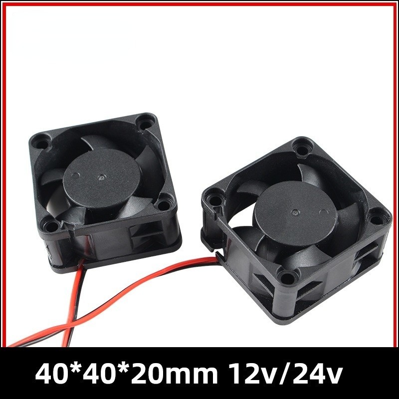 12V 24V 4020 40mm fan ball bearing 40x40x20mm fan 4020 cooling fan 4cm laptop cooling fan radiator fan