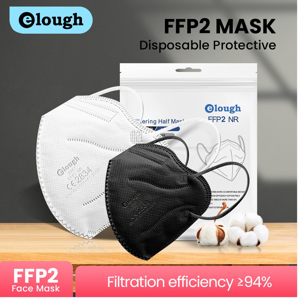 ffp2 mask kn95 mascarilla certificate FPP2 homolucada CE 2834 KN95 certified ffp2mascherina Nera security protection mask