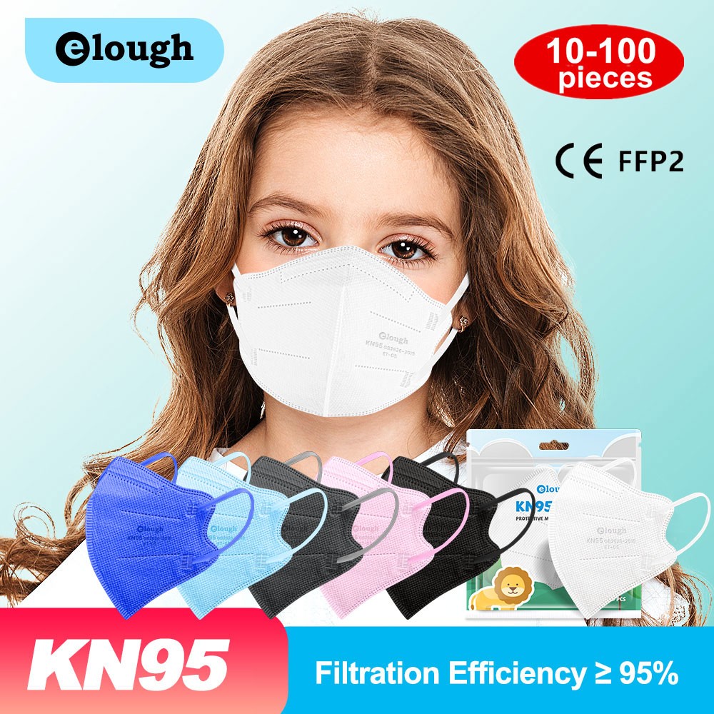 KN95 Kids Mask Mascarillas FFP2 Niños FFP 2 4 Ply Mask Reusable Kids Face Mask ffp2fan Niños Mascarilla FPP2 homology ada infantil