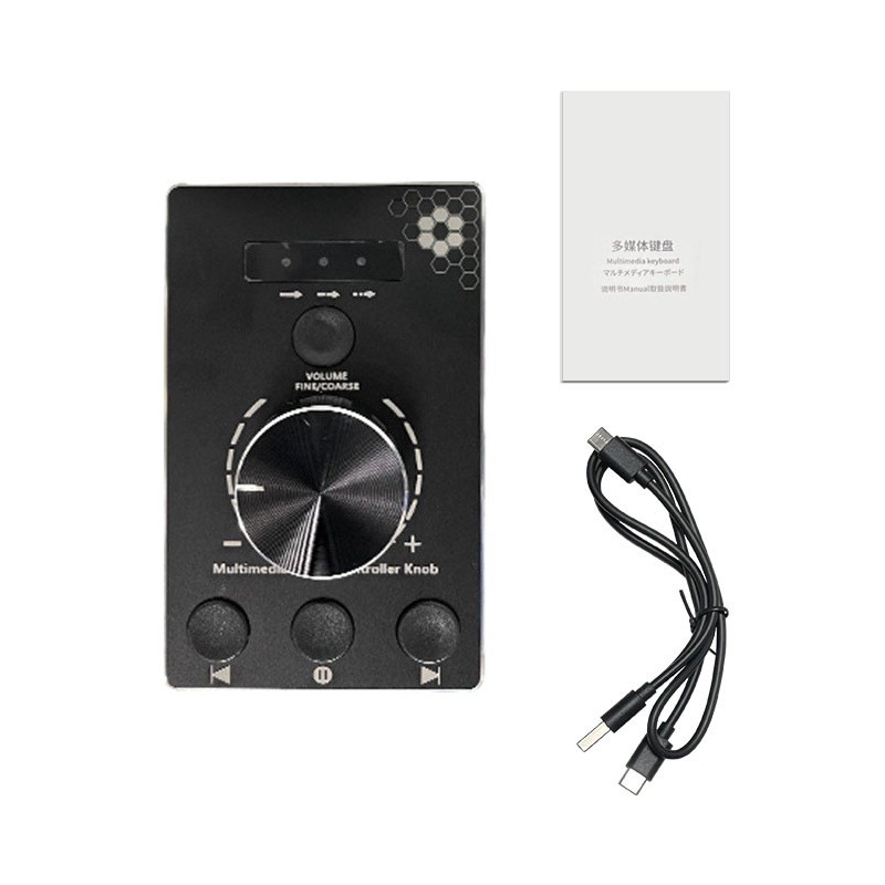 USB volume control knob computer speaker one-click control mute function and 3 modes volume control volume adjustment