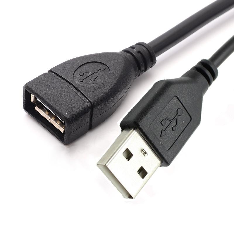 0.6/1.5M USB 2.0 Male to Female USB Cable Extender Cord Wire Super Speed ​​Data Sync Extension Cable for Laptop Keyboard