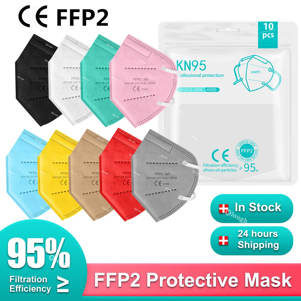 mascarillas ffp2 masks mascarilla fpp2 homology ada kn95 approved 5 layers adult ffp2fan CE mascara kn95 masque mascarilla fpp2