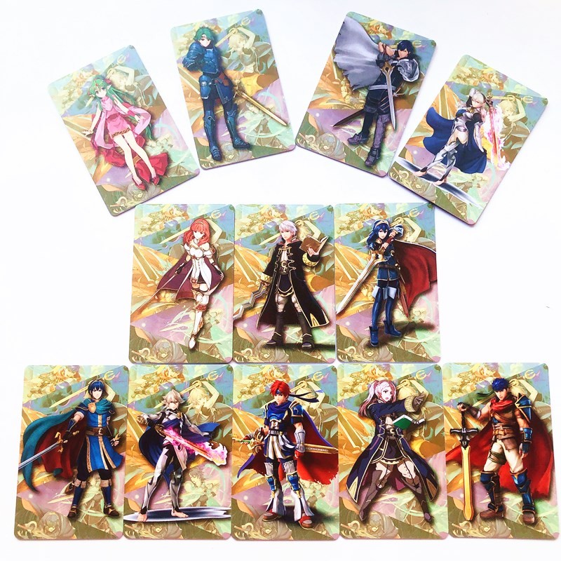 Fast Shipping Whole Set Fire Emblem Three Houses of Amxxboen NFC Card Collect Coin NS Switch Fast Shipping