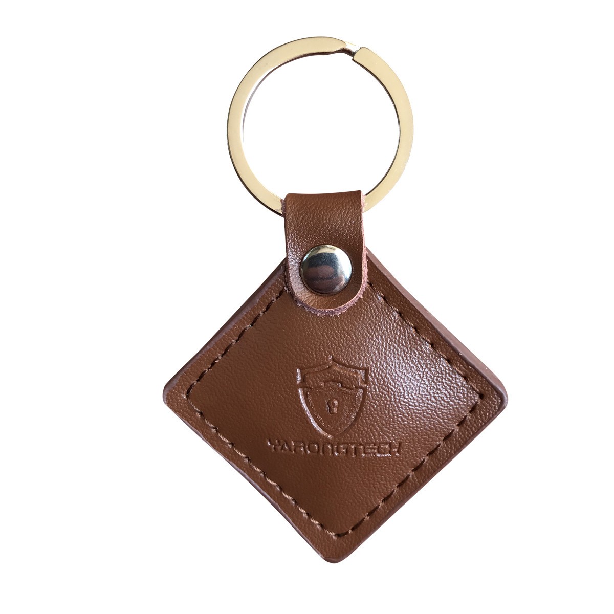125KHz RFID Writable Key T5577 Brown Leather (Pack of 2)