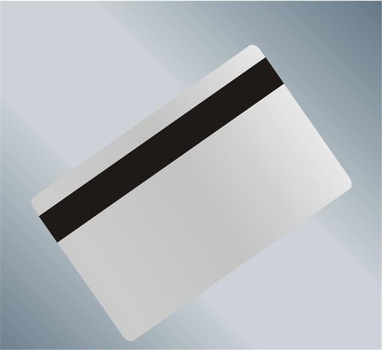 Printed Magnetic Card Backing MSR High Resistance Blank PVC Magnetic Stripe Card Hi Poster 3 Track