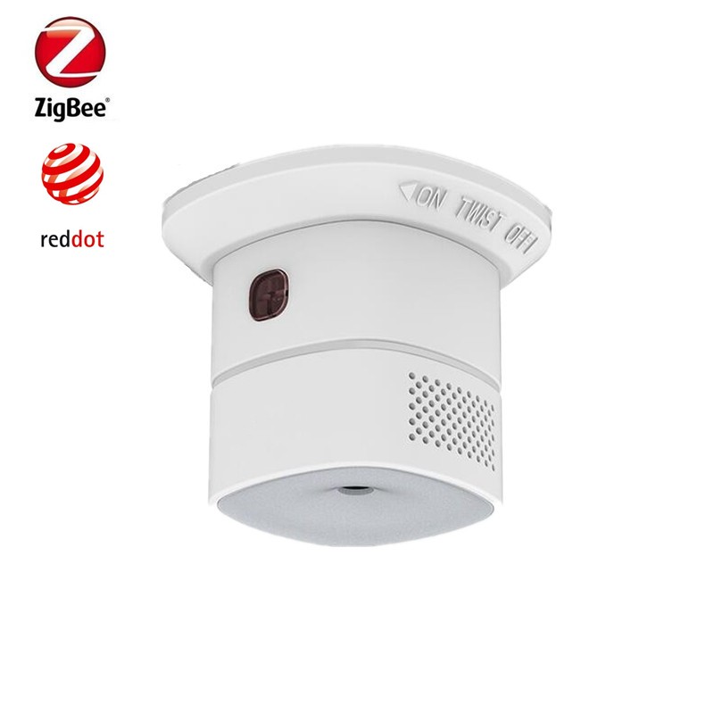 zigbee 3.0 carbon monoxide detector co gas alarm sensor control compatible with smart conby stick zigbee gateway/hub