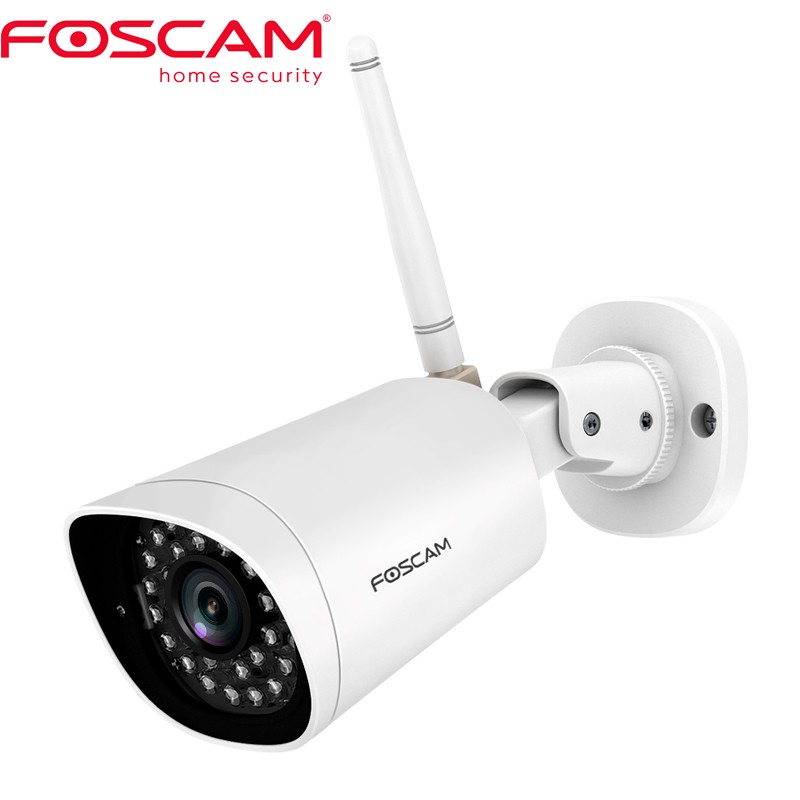 Foscam FI9902P 1080P 2MP FHD Outdoor WiFi Security Camera with AI Human Detection Night Vision Compatible with Alexa