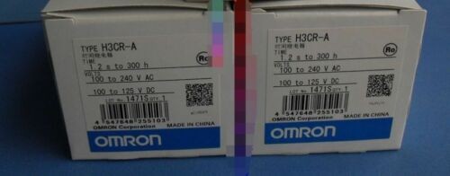 New Omron H3CR-A 100-240VAC/100-125VDC #exp