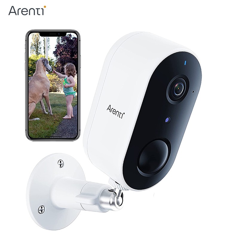 Arente Wireless 2.4G Outdoor Security Camera WiFi AI Motion Detection IP65 Waterproof Webcam Smart Home Security Security Webcam