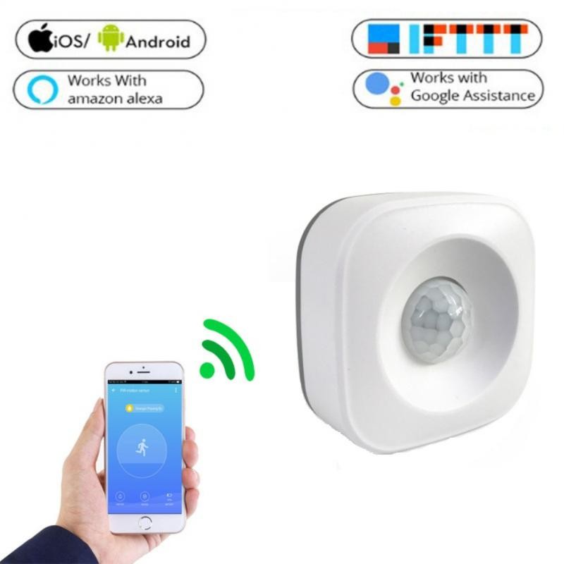 Tuya Smart Sensor Compatible with Google Home IFTTT Voice Assistant Works Standalone Can Connect Two Smart Home Devices