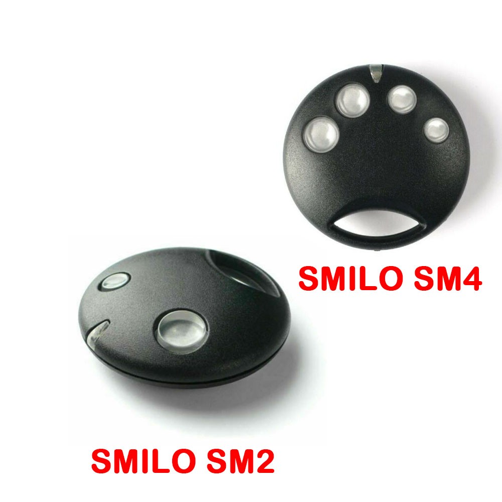 New SMILO SM2 SM4 Remote Control Garage Door Command Wireless Transmitter for SMXIS SMX2 OXI OX2 SMXI SMX2R Receiver Switch