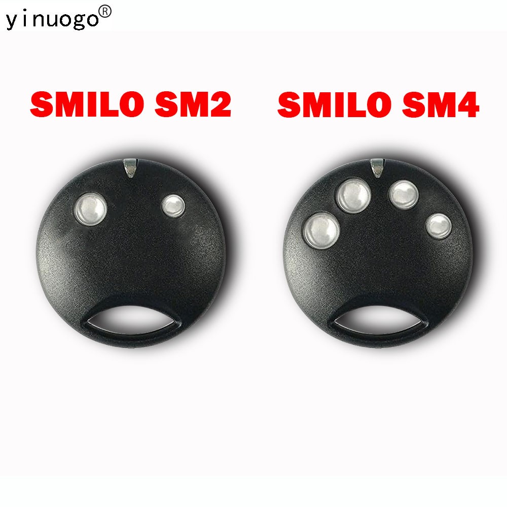 For SMILO SM2 SM4 Garage Door Remote Control 433mhz Garage Door Opener