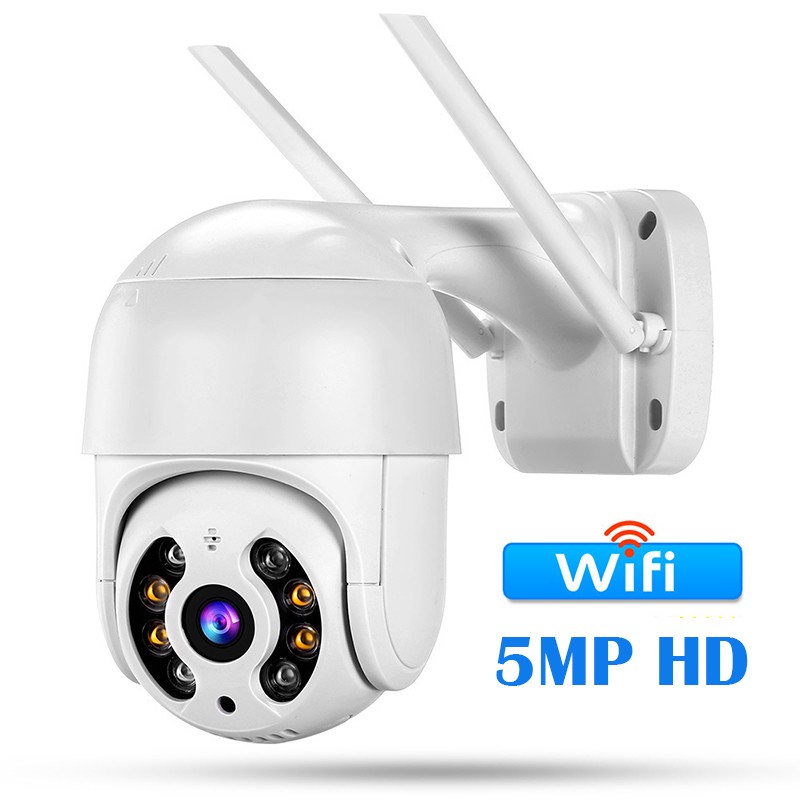 Original New 2022 iP Camera 5MP HD Outdoor AI Human Audio Detection Wireless Security CCTV Camera P2P Surveillance Wifi Camera