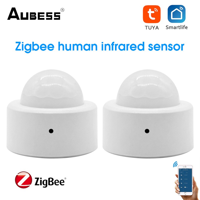 Tuya ZigBee 3.0 Human Body PIR Wireless Motion Sensor Smart Life Home Security Application Gateway Work with Alexa Google Home