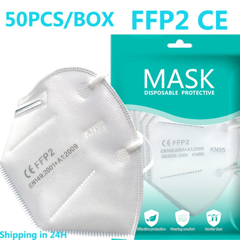 FFP2 Mouth Mask kn95 Masks 5-layer KN95Mask Face Cover mascarillas fpp2 Protective Anti-dust FFP2mask KN95 Mask FFPP2 KN95MAS