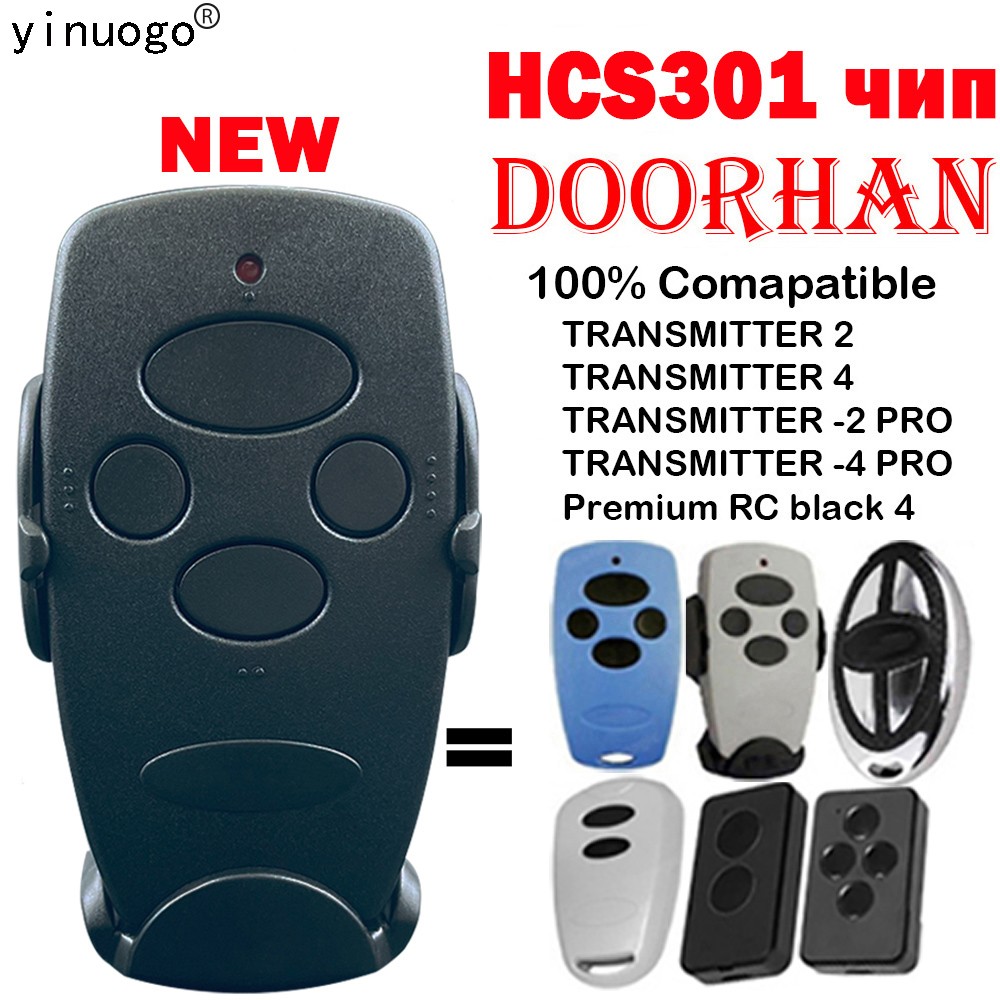 New Remote Control Duplicator Rotation Transmitter 2 4 Pro Garage Door Remote Control 433.92MHz Garage Door Driving Door Opener