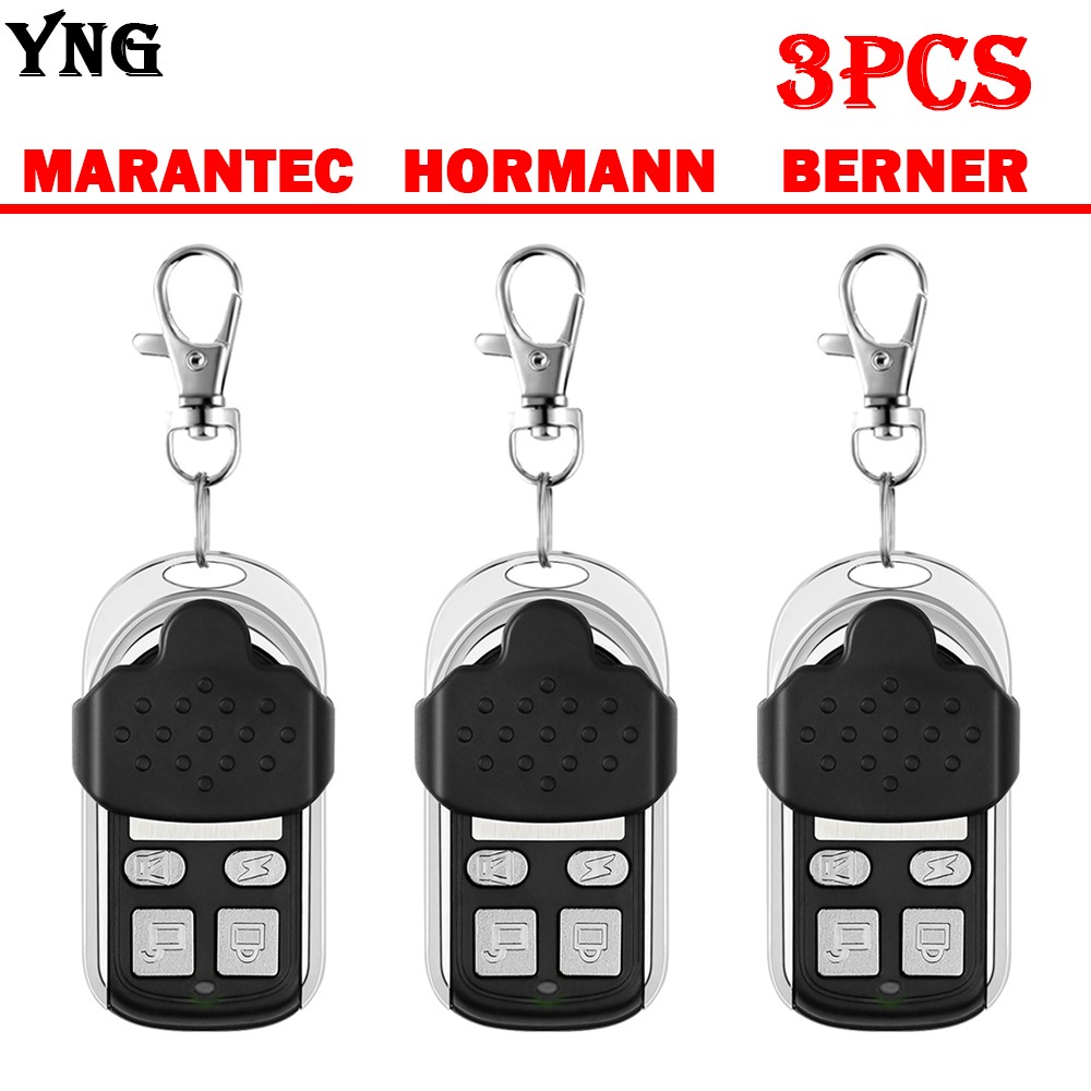 3pcs HORMANN HSM2 HSM4 868 Garage Remote Control Duplicator Marantec Digital D302 382 Door Remote Control Burner 868MHz Key Fob