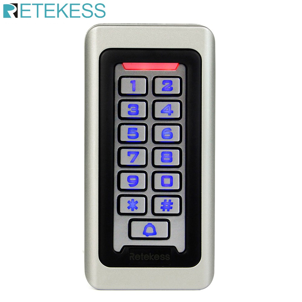 RETEKESS T-AC03 RFID Door Access Control System IP68 Waterproof Standalone Magnetic Card Keypad With 2000 Users