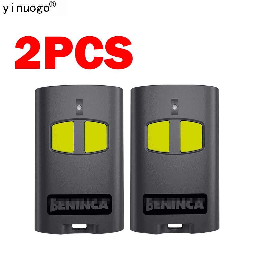 New 2pcs BENINCA To Go 2va 4va Remote Control To Go 2wv 4wv Garage Door Opener Wireless Version Transmitter 433.92MHz Rolling Code