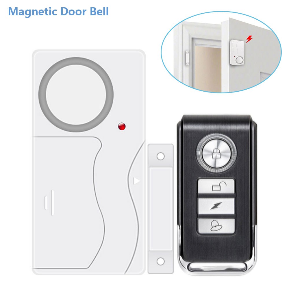 Doorbell 108DB Outdoor Wireless Waterproof Doorbell Smart Home Doorbell Chime Kit Flash Security Alarm Welcome House