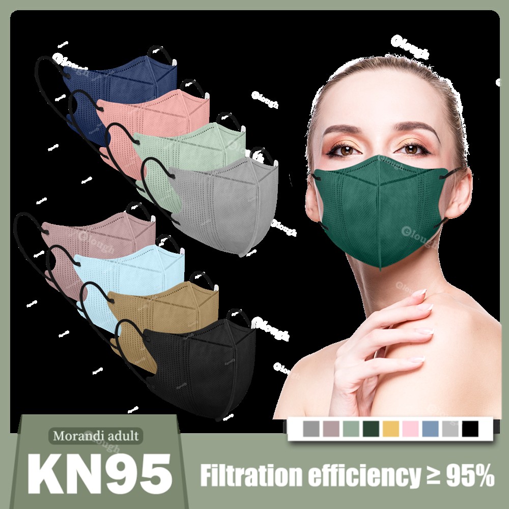 أقنعة الكبار KN95 Mascarillas FPP2 Mascarilla ffp2fan قناع الوجه ثلاثية الأبعاد قناع الوجه الواقي FFP 2 Mascherina FFPP2 Cubrebocas KN95 قناع