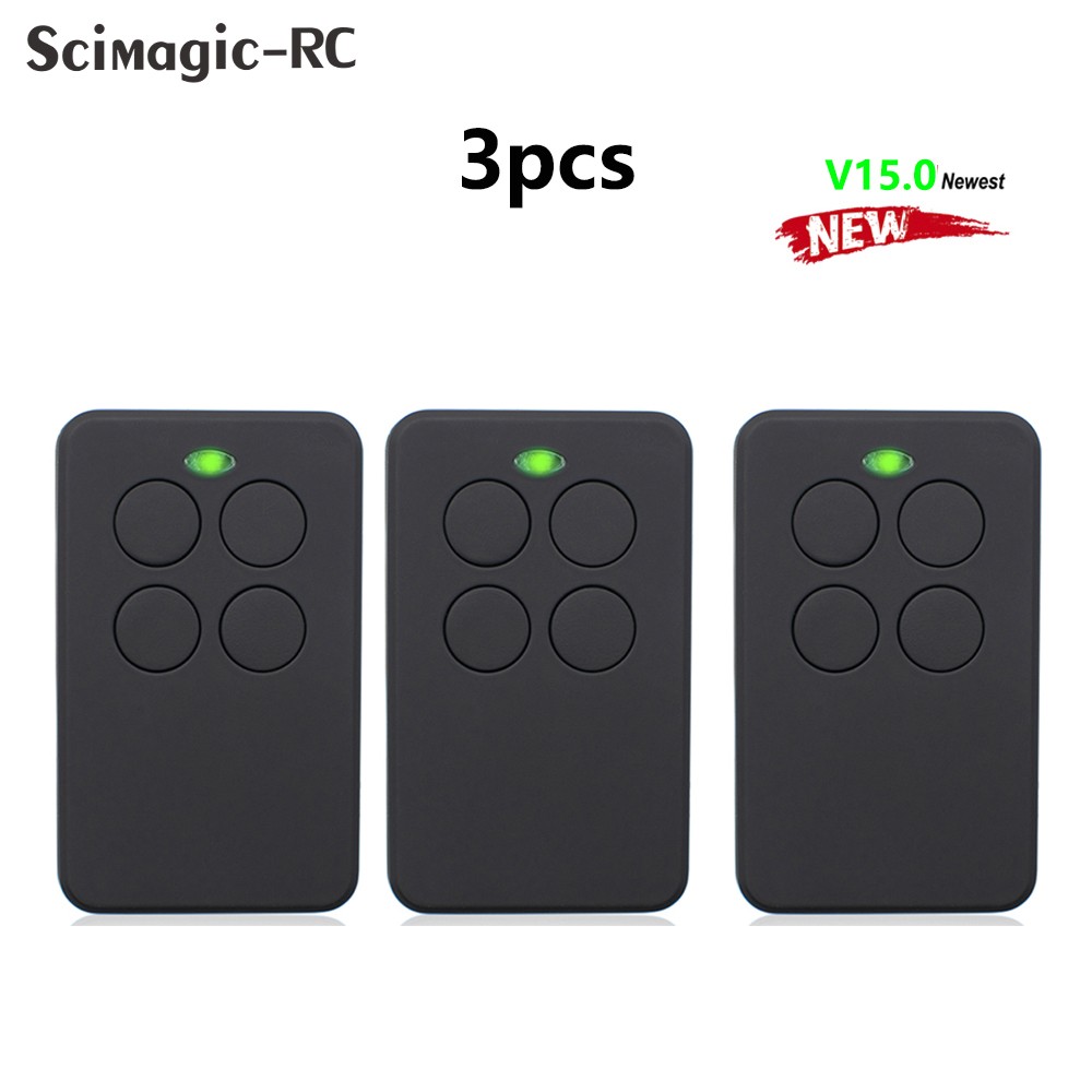 3pcs garage door gate remote rolling code remote control duplicator gate control garage