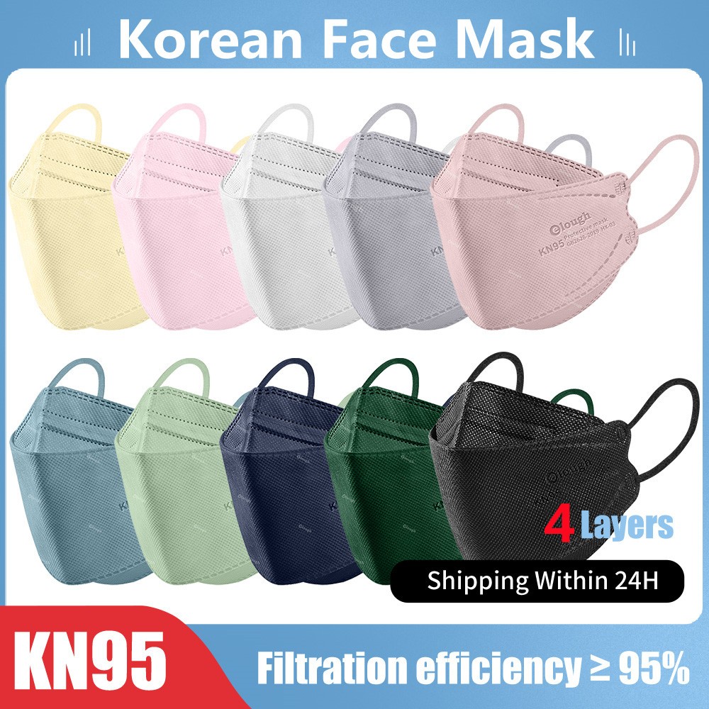 Elo Masks KN95 Mascarilla FFP2 Homolucada Spain Mascarillas FPP2 Negras Adult Face Mask FFP2 Masque FFP 2 ffp2masque