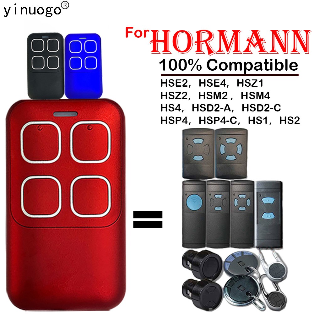 Hörmann HSE2 HES4 HSM2 HSM4 HS1 HS2 HS4 HEZ1 HEZ2 Remote Control Replacement 868mhz Garage Gate Remote Control hörmann 868 New