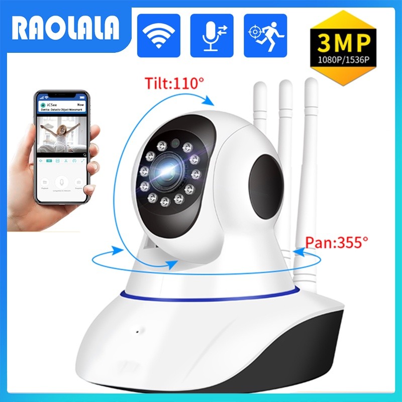 WIFI Wireless IP Camera Smart Home Security Camera Monitor 2-Way Audio CCTV Baby Monitor for Bedroom