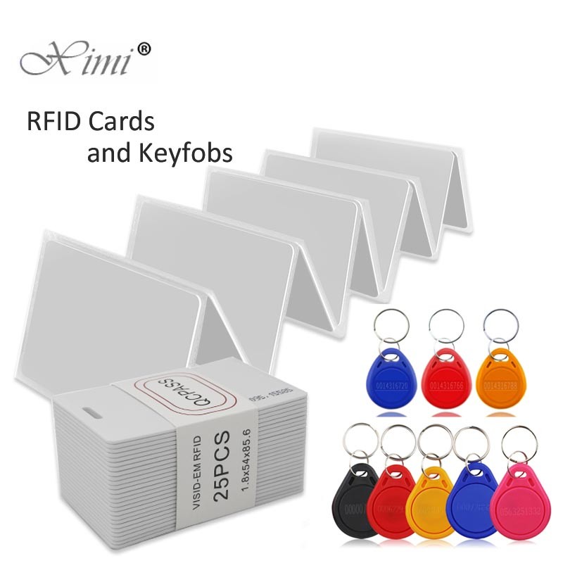 10pcs UID Block 0 Rewritable 125KHz 13.56MHz RFID Tag Key Fob Clone Card Tags Copy Cards Keyfob HID Card