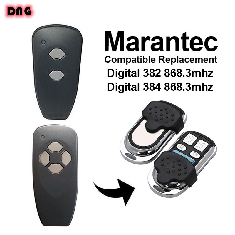 1pc Clone Marantek 868MHz Garage Door Gate Remote Control