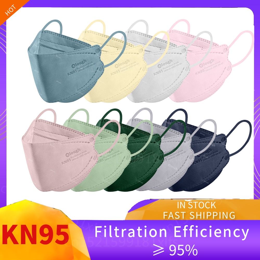 Elough Morandi Ffp2 Mascarillas Fpp2 Mask Respirator Fish Kn95 Face Mask Reusable Ffpp2 Adult Fpp2 Mask Disposable Ce Kn 95