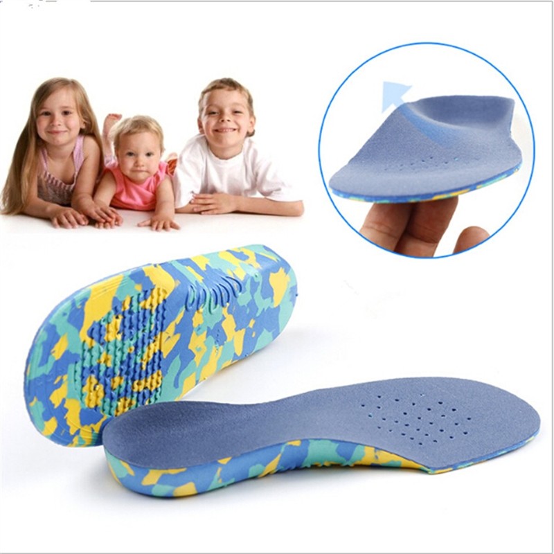 Kids Orthopedic Insoles Correction Care Tool for Baby Flat Foot Arch Support Orthopedic Children Insole Soles Sports Shoes Pads