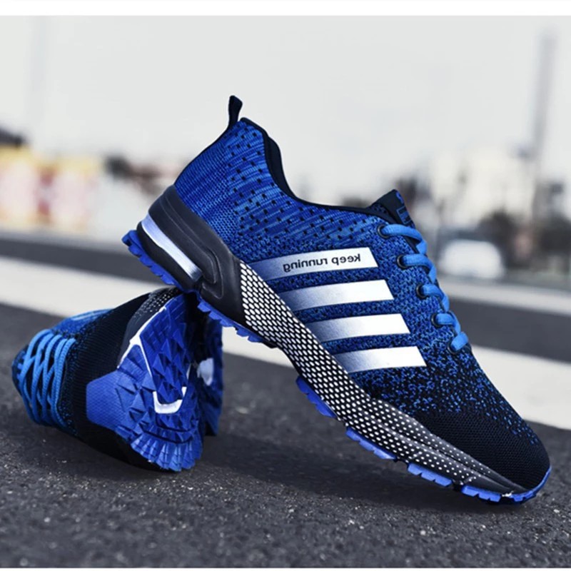 Men's sports shoes men's casual shoes breathable mesh shoes men's sports shoes large size men's tennis shoes