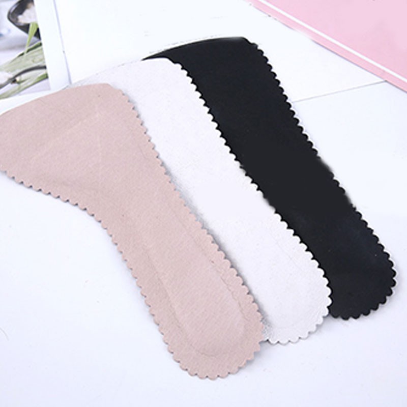 1 Pair Leather Half Foot Pad High Heel Insoles Sweat-absorbent Seven Points Cushion Anti-slip Massage Cushion Insert Foot Care Tool