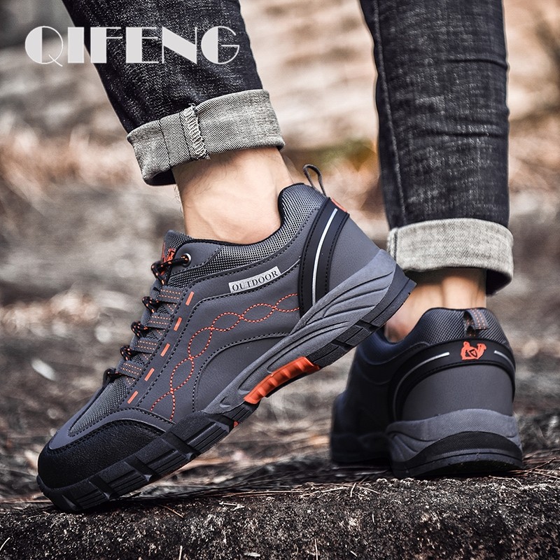 Oversize Men's Casual Shoes Outdoor Flats Sneakers Classic Leather Sneakers Designer Design High Quality 49