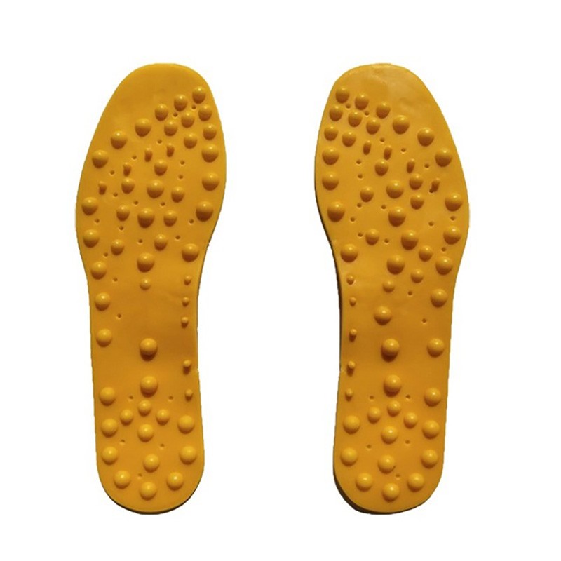 High quality orthopedic insole arch support insole soft rubber sports health care physiotherapy acupuncture point massage insole