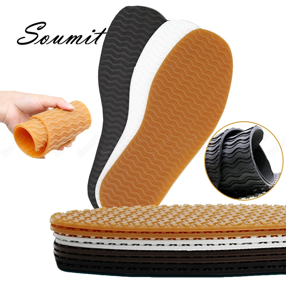 Sheet Of Rubber Soles For Shoe Making Replacement Insoles Insoles For High Heels Sneakers Sole Protector Shoe Insoles Men Shoes