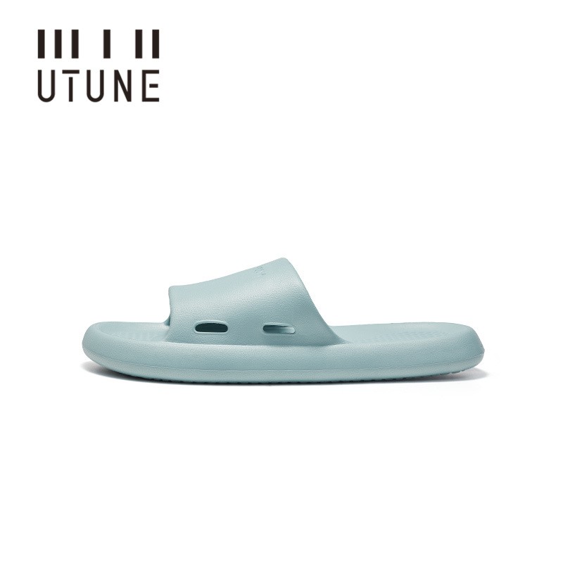 UTUNE Men Slippers Bathroom Four Seasons Comfortable Anti-slip Indoor Women Summer Shoes Bath Couple Home Slippers Fashion