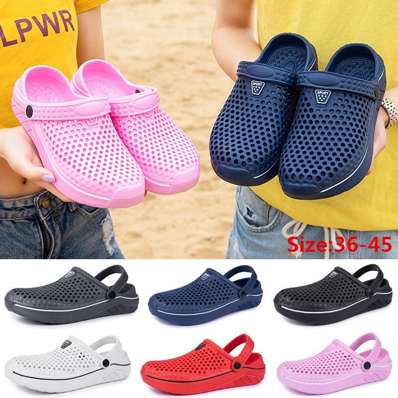 Airavata Beach Clogs Sandals Slippers Flip Flops 2021 New Summer Unisex Men Women Flat Garden Casual Sneakers Quick Drying